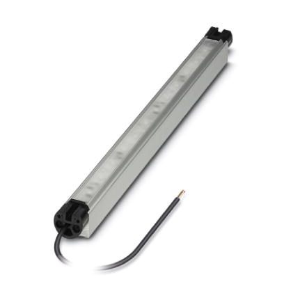 Phoenix Contact LED Machine Light; PLD M 160 W-95/105 336; Rectangular; 336 x 22.5 x 23mm; Daylight White Light; 24VDC; IP67; Potted Cable